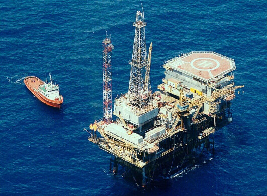 Casablanca offshore oil platform
